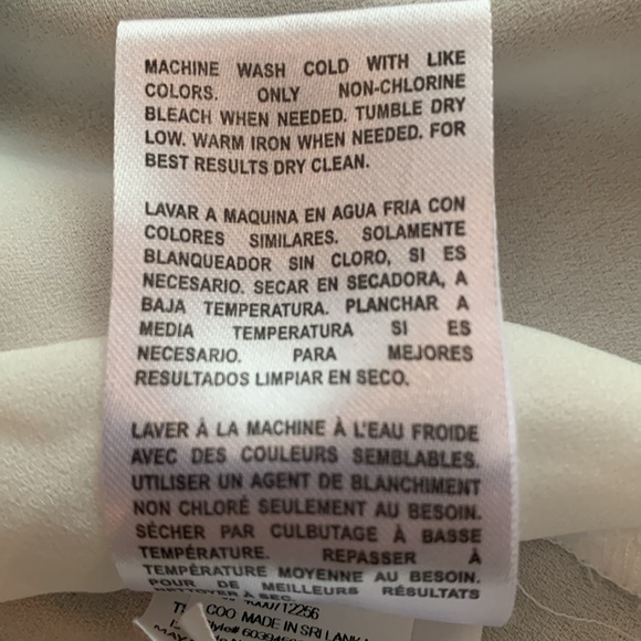 Robert Rodriguez white, sheer tunic. Long sleeve. Size medium - Picture 4 of 13